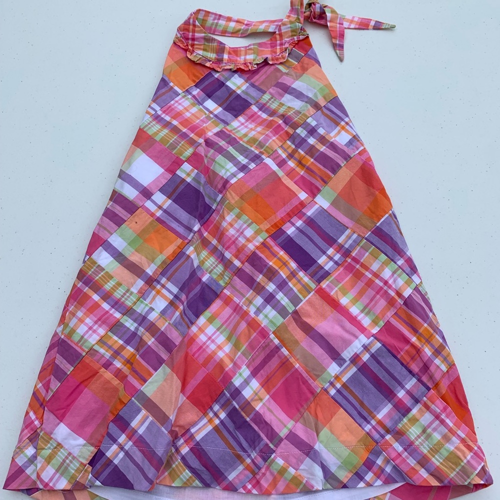 Janie and Jack, size 5, plaid dress